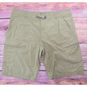 REI Co-Op Mens Relaxed Fit Cargo Shorts Size 38 Khaki